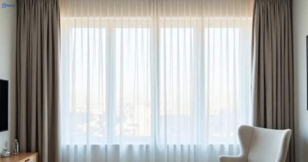 Freshly steam cleaned curtains in oatley-nsw QLD